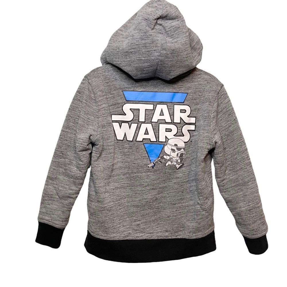 Starwars Fleece Hoodie Jacket in Size Kids 5T